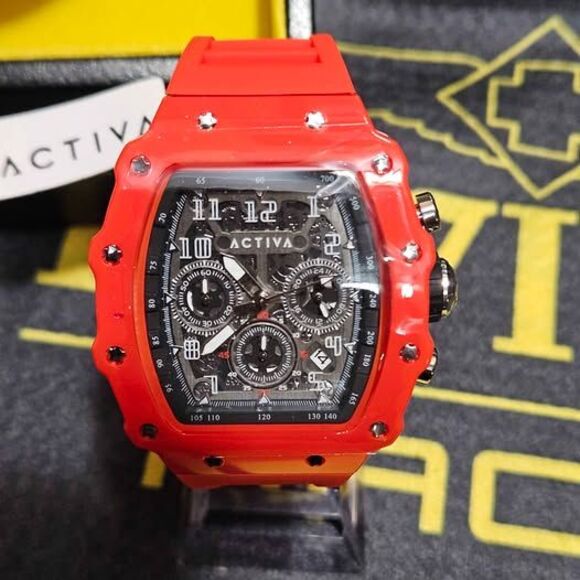 Activa x Invicta ACW2305-019 Red Sport Chronograph Watch - Picture 2 of 7